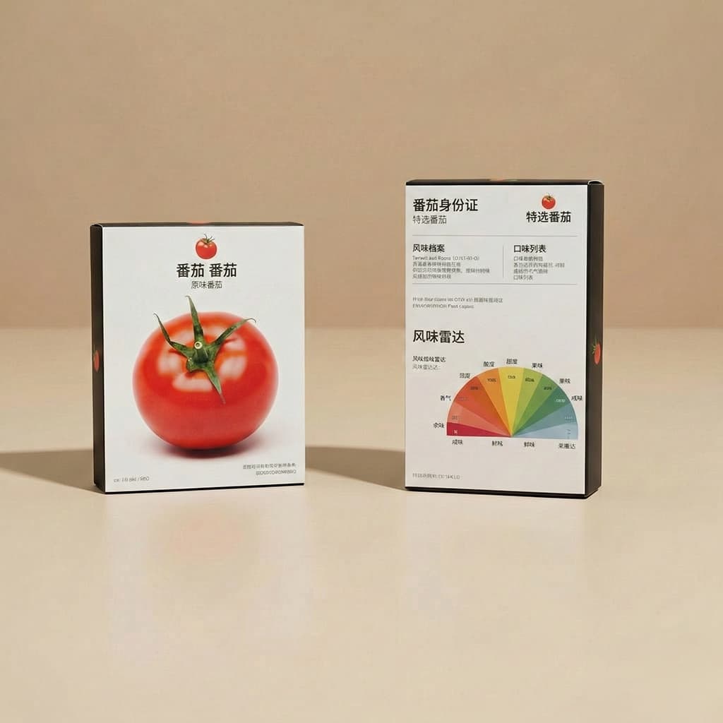 三原番茄盲盒：每颗番茄都有「风味档案」