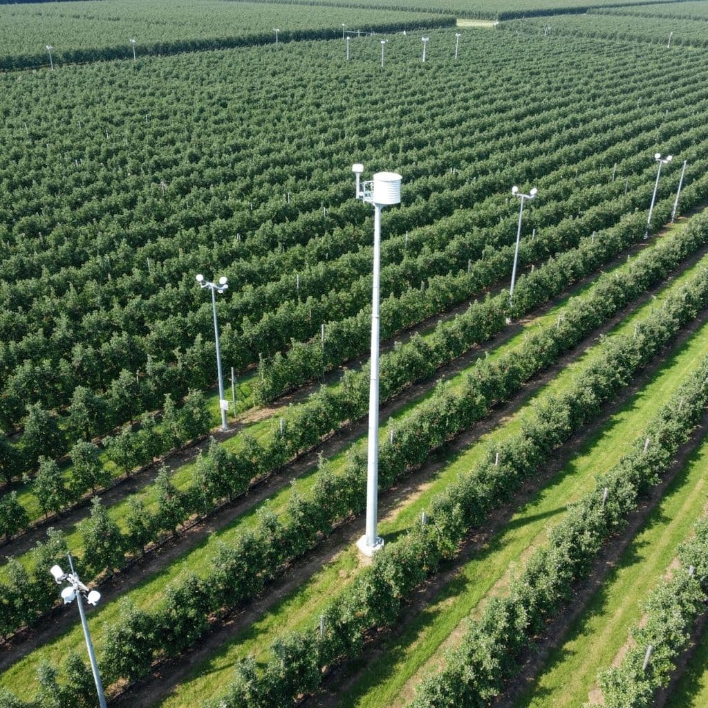 黄陵智慧果园：56亩物联网全覆盖的标准化建设标杆